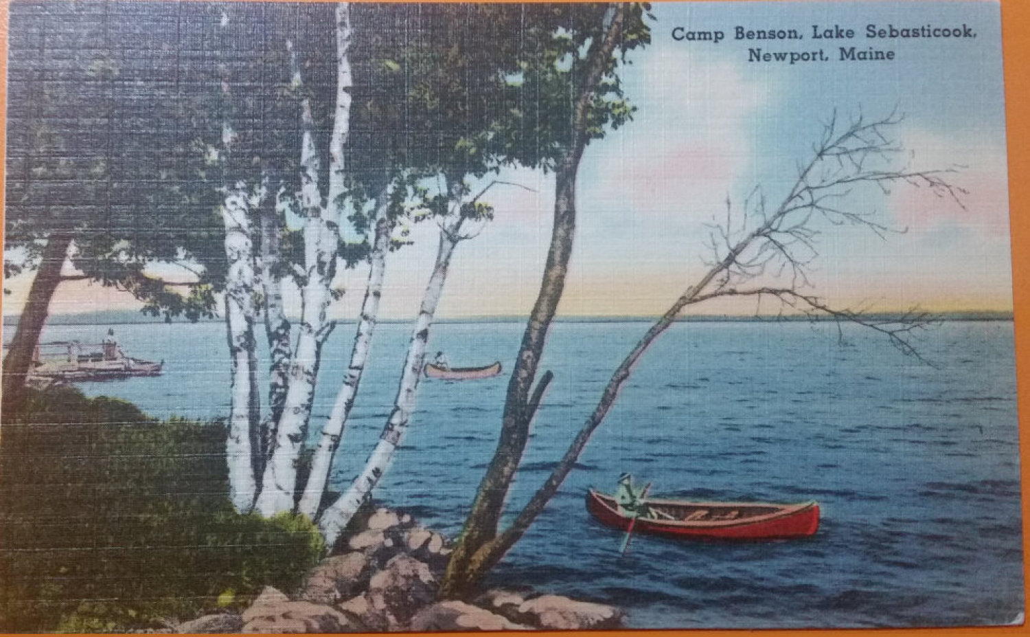 (image for) postcard USA - ME - Maine #0004